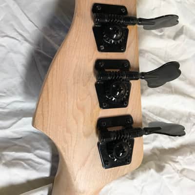 Warmoth Jazzmaster  Bass 4: BLUE Beauty image 9