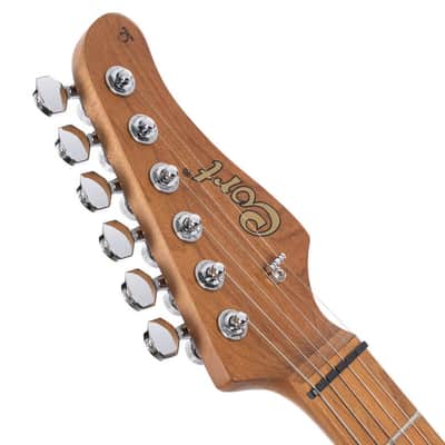 Cort G290 FAT II Electric Guitar â€“ Transparent Black Burst, Roasted Maple Neck & Fretboard, H-H Pickups image 18