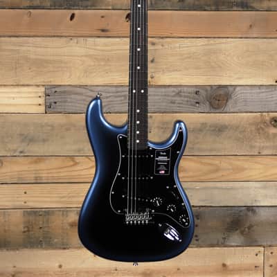 Fender American Professional II Stratocaster Electric Guitar Dark Night w/ Case & Rosewood Fretboard image 4