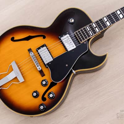 1974 Greco S-55 Vintage Hollowbody Guitar ES-175-Spec | Reverb