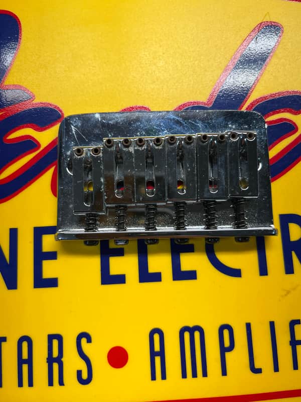 Vintage 1980’s Fender Stratocaster Hardtail Bridge Plate Fender image 1
