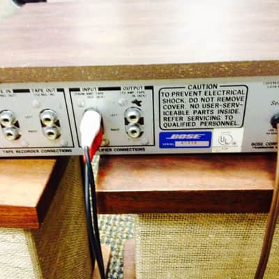 Bose 901 Series II Speakers and Active Equalizer 1973 to 1976 "Antique Walnut" image 4