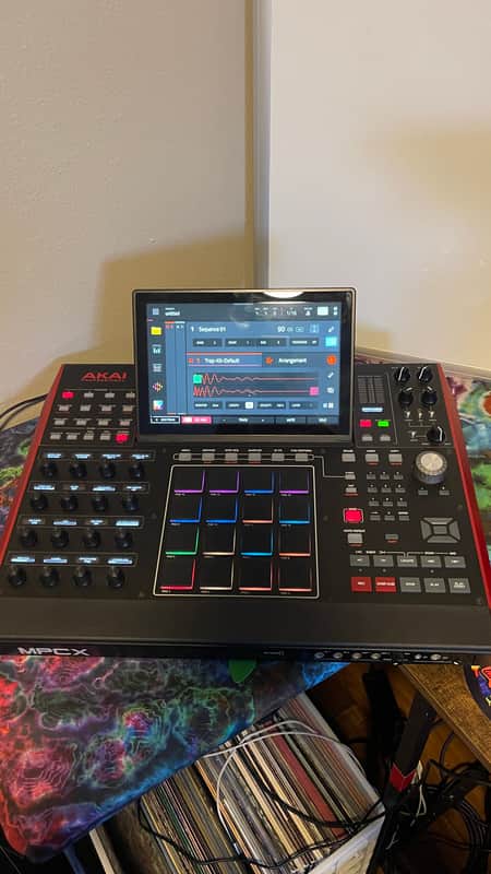 Akai MPC X w/ UDG Travel case and DeckSaver image 1