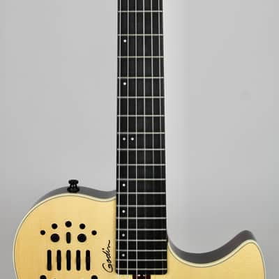 Godin Multiac Nylon SA (Serial GK) Natural HG 2022 w/Gig Bag image 7