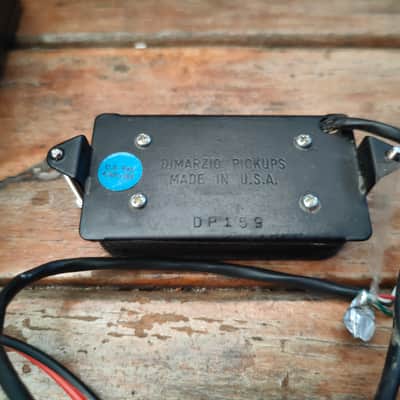 DiMarzio DP159BK Evolution Bridge Humbucker 2010s - Black image 2