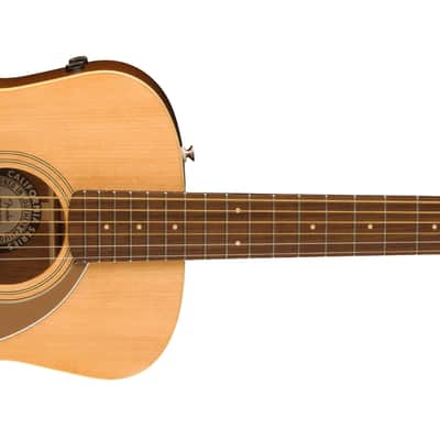 Fender California Series Malibu Player Parlor Acoustic Electric, Natural image 3