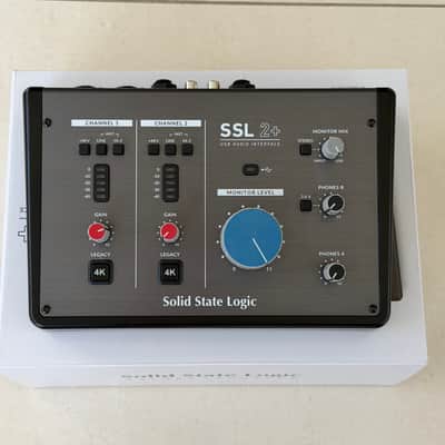 Solid State Logic SSL 2+ USB Audio Interface 2020 - Present - Black imagen 1