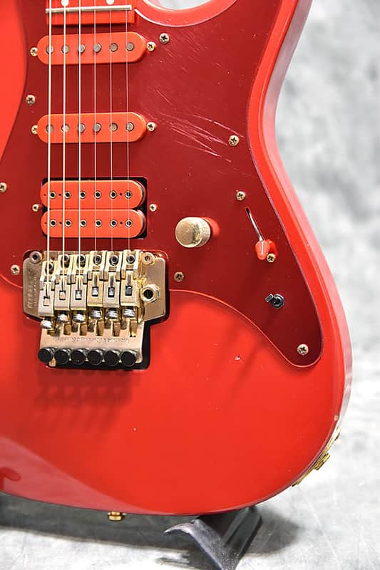 Fernandes LA-115KK L'Arc-en-Ciel Ken Signature Model Red | Reverb