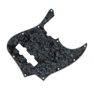 FENDER - Pickguard  Jazz Bass  10-Hole Mount  Black Pearl  4-Ply - 0992171000 image 2