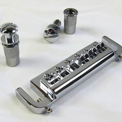 Wrap Around Adjustable Saddles Bridge Chrome With Bushings and Posts BLEM Blowout image 2