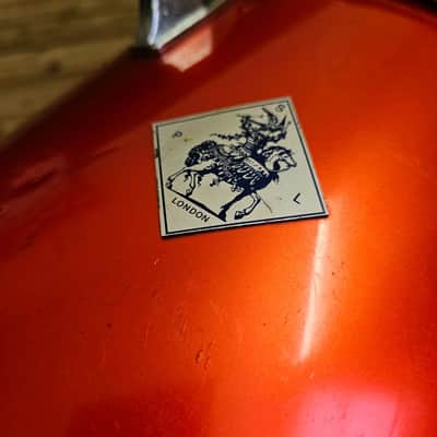 PSL 15" Vintage Concert Tom, Orange Sparkle USED! RKPSL220726 image 2