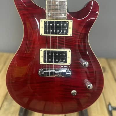 Harley Benton  Red Quilt Guitar image 1