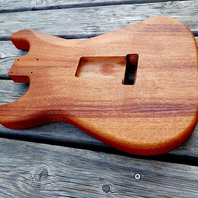 Stratocaster  Thinline body, mahogany image 9