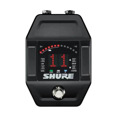 Brand New Shure GLXD16+ Shure GLX-D16+ Dual Band Digital Wireless Guitar Pedal System, Z3 Frequency Band 2.4, 5.8 GHz with WA305 Cable, GLXD1+ Bodypack, SB904 Rechargeable Lithium-ion Battery, GLXD6+ Receiver image 3