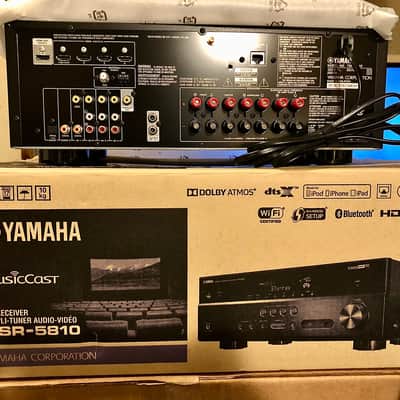 Yamaha  TSR-5810 7.2 Channel 4K UHD A/V Receiver w/Wi-Fi,BT,Dolby Atmos,DTS:X,Alexa Voice,MusicCast! *New In Box!* image 11