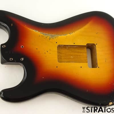 Fender USA Custom Shop Custom Strat Pro 2025 Relic BODY 3TS image 4