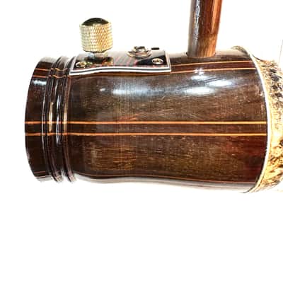 Electric Erhu chinese violin experimental instrument Electric Ehru 1970s Snakeskin image 6