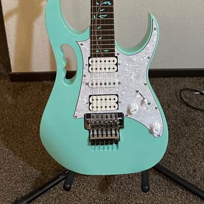 Ibanez JEM70V-SFG Steve Vai Signature with Panga Panga Fretboard 2018 - Sea Foam Green image 1