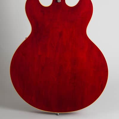 Gibson ES-330TDC Thinline Hollow Body Electric Guitar (1966), ser. #400312, original black hard shell case. image 4