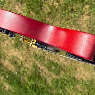 Gibson Les Paul Junior LPJ EMG upgrade gloss headstock upgrade left handed lefty image 4