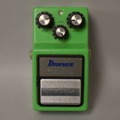 2001 Ibanez TS9 Tubescreamer Overdrive Effects Pedal Green MIJ image 1