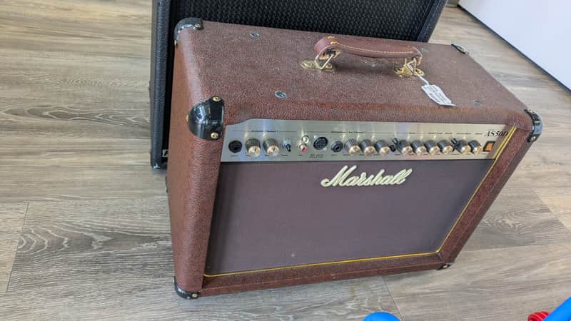 Marshall Acoustic Soloist AS50D 2-Channel 50-Watt 2x8" Acoustic Guitar Combo 2007 - Present - Brown image 1