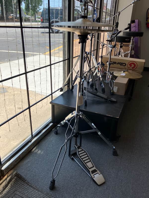 Mapex Hi-Hat Stand w/ cymbals & drop clutch image 1