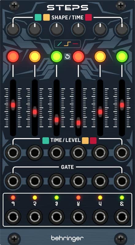 Behringer Steps 6-stage Multi-source Function Generator and Sequencer Eurorack Module image 1