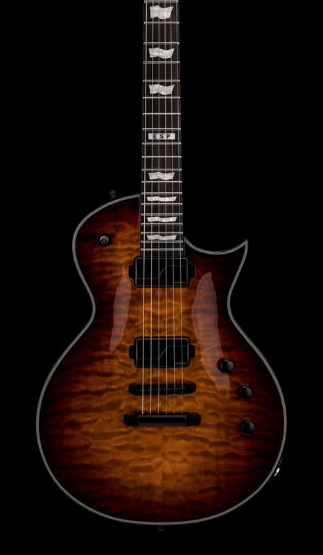 ESP E-II Eclipse - Tiger Eye Sunburst #ES7066253 (Factory Demonstration Model) image 1