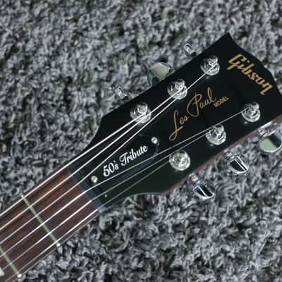 Gibson Les Paul 50s Tribute P90 USA 2013 Gold Top Brand New and Unplayed image 6