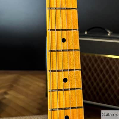 2018 Eric Johnson Signature Stratocaster Thinline Sunburst image 9