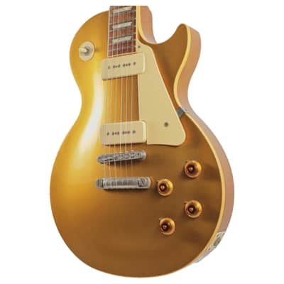 1989 Gibson Les Paul Gold Top Reissue - with Custom Shop Murphy Labs R6 P-90s image 6
