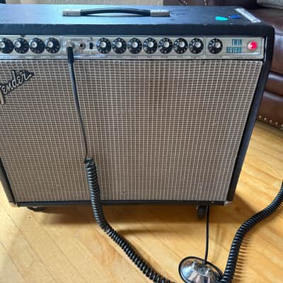 Fender Twin Reverb 2-Channel 100-Watt 2x12" Guitar Combo 1972 - 1976 - Silverface image 23