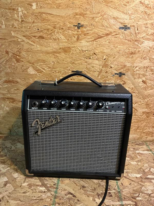 Fender Champion 20 20-Watt 1x8" Guitar Practice Amp 2013 - 2024 - Black image 1