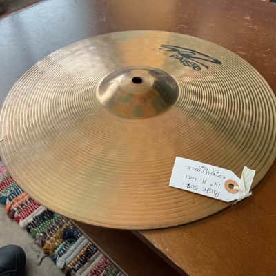 Paiste 14" 502 Hi-Hat Cymbals (Pair) 1993 - 2003 - Traditional image 3