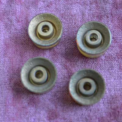 Vintage 1955 Gibson Gold Barrel Knobs Les Paul Goldtop 1954 Standard 1953 ES-175 image 11