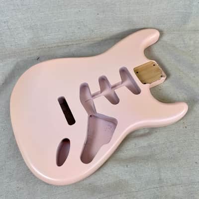 Unbranded Stratocaster Shell Pink Pearl Guitar Body SSS image 5