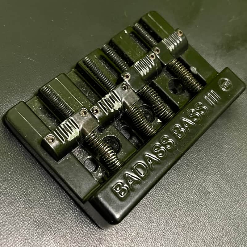 Leo Quan Badass Bass III Bridge - Black image 1
