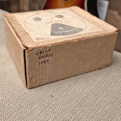 Crest Audio Dallas Arbiter England Fuzz Face 1987 Vintage Fuzz Pedal w/ Original Box image 17