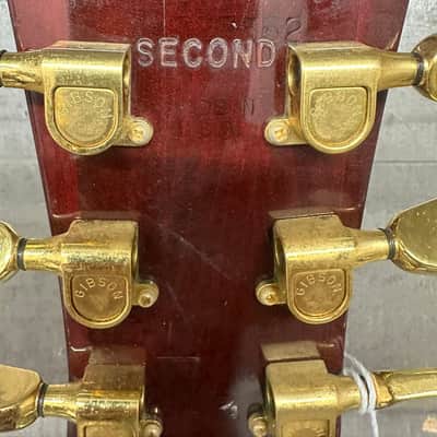 Gibson Lespaul  1977 Second Wine Custom With original case image 8