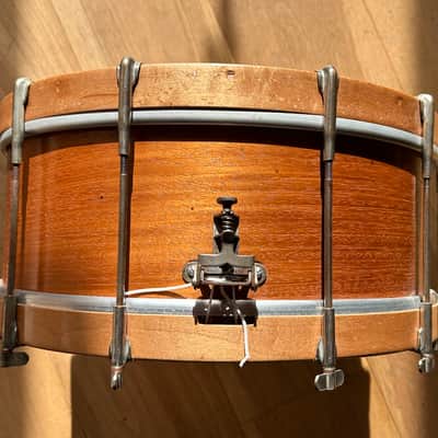 Leedy Single Tension 1-ply Solid Mahogany 1910's - Clear Nitro Lacquer image 5