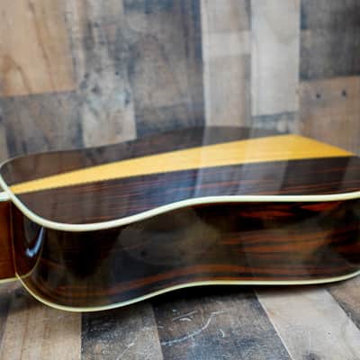 Morris W-40 Acoustic Guitar 1978 Natural Made in Japan MIJ w/ Case image 9