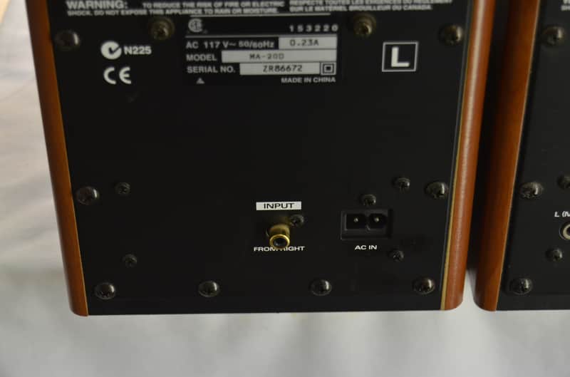 Edirol MA-20D Digital Stereo Studio Micro Monitor Pair | Reverb