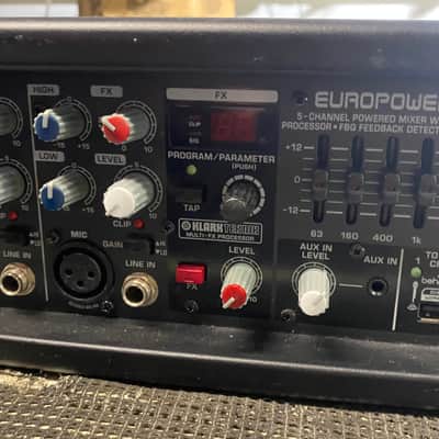Behringer Europower PMP550M 5 Channel Powered Mixer image 3