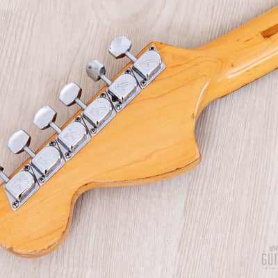 1973 Fender Stratocaster Hardtail Vintage Guitar Mocha w/ Case image 5