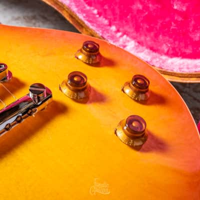 Tokai LS420 Plain Top Custom Shop Violin Flame #2145613 image 9