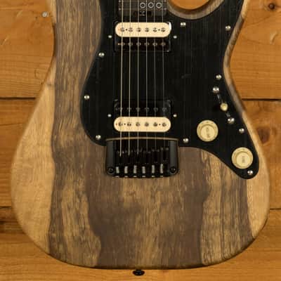 Schecter Sun Valley Super Shredder Exotic HT Black Limba - Ebony - Natural Satin - Hardtail image 3
