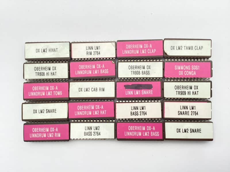 Immagine Custom EPROM Drums For The Oberheim DX. - 1
