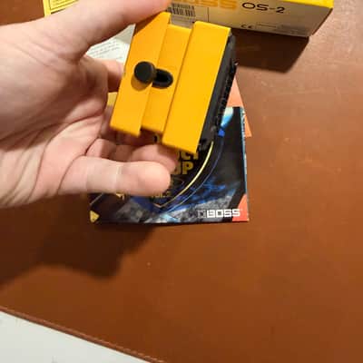 Boss OS-2 OverDrive/Distortion (Silver Label) 1990 - Present - Yellow image 3