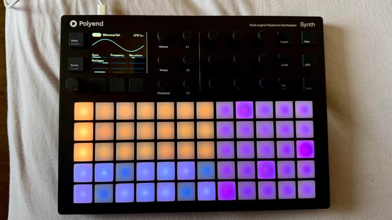 Polyend Synth Polyphonic Desktop Workstation 2024 - Present - Black image 1